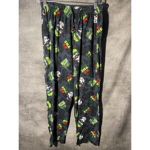 Mountain Dew Do The Dew Pajama Pants Mens Small Skull Paisley Lounge PJs